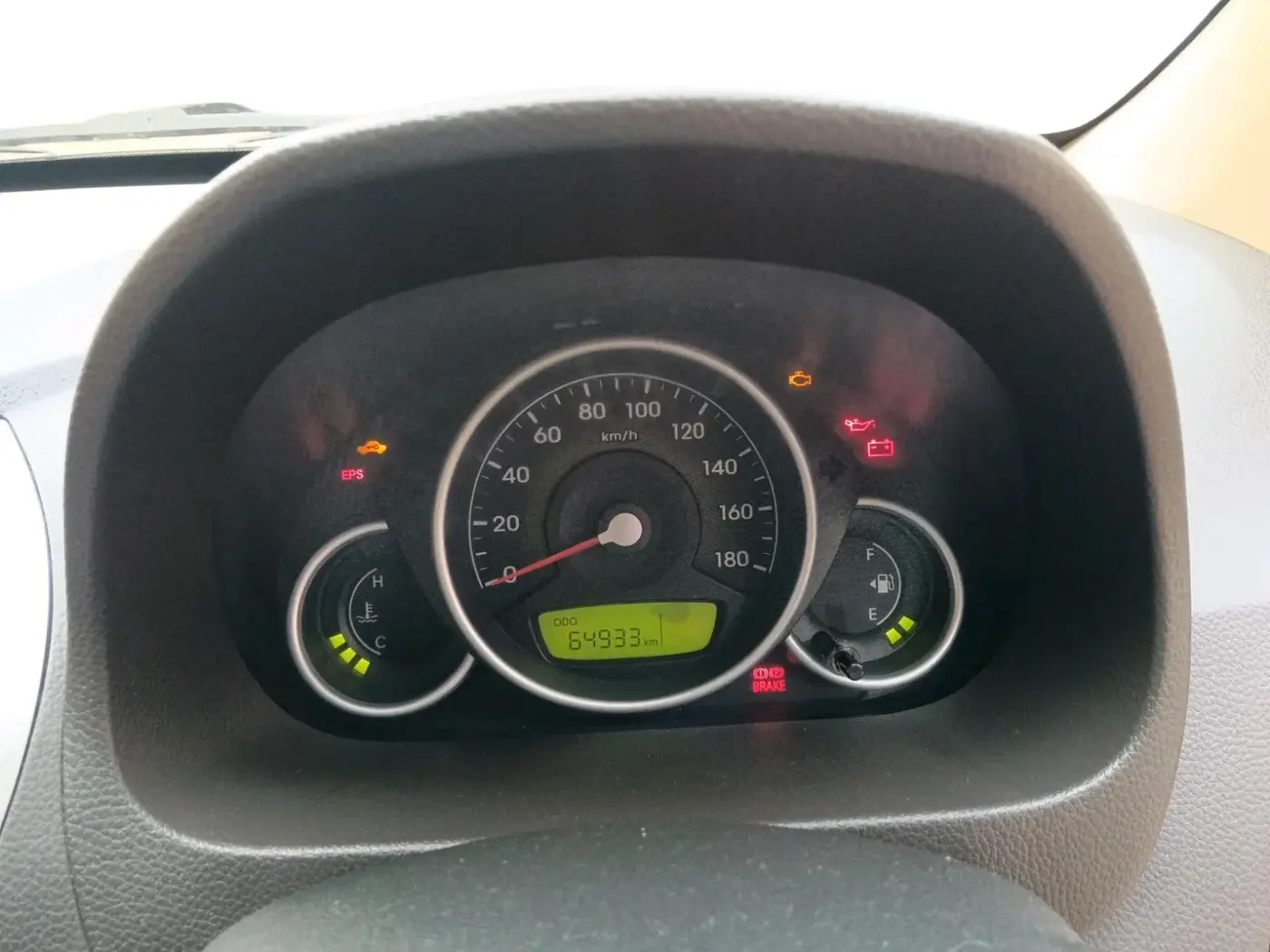 2016 Hyundai Eon MAGNA + AIRBAG, Petrol, Manual, 64,935 km, interior