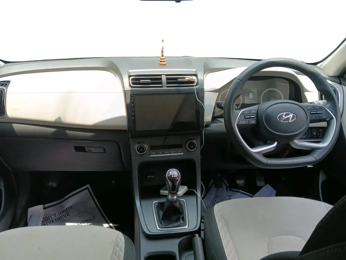 2022 Hyundai Creta SX EXECUTIVE 1.5 PETROL, Petrol, Manual, 23,816 km, interior