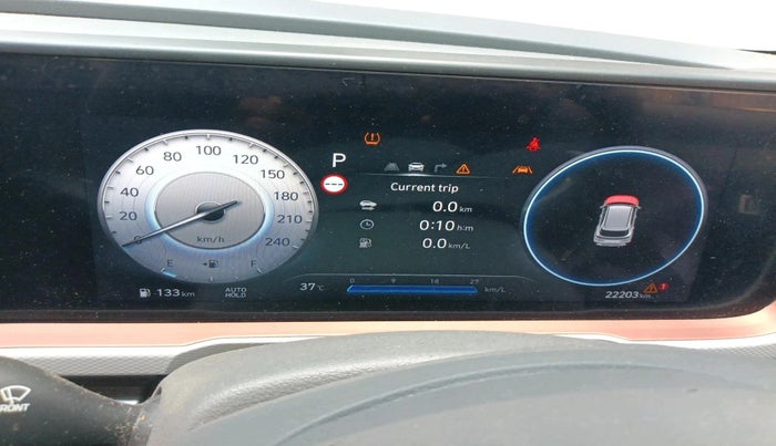 2024 Hyundai Creta SX (O) IVT 1.5 PETROL, Petrol, Automatic, 22,203 km, interior