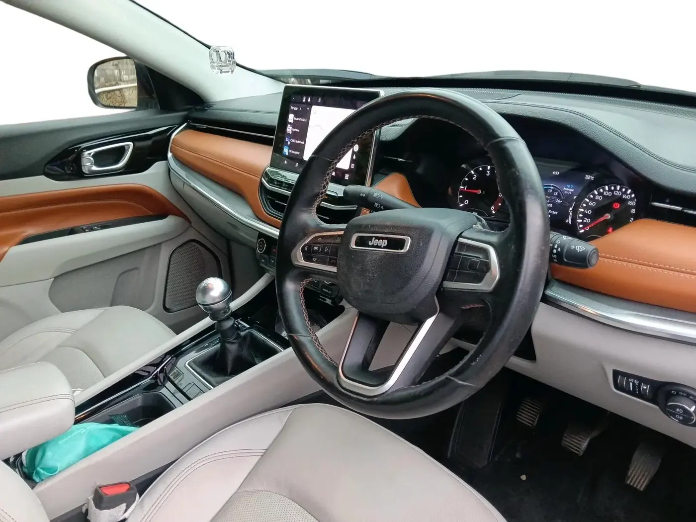 2022 Jeep Compass LIMITED (O) 2.0 DIESEL, Diesel, Manual, 29,187 km, interior