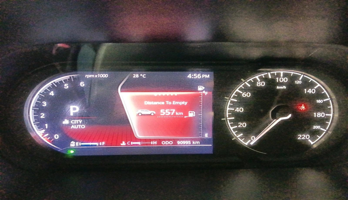 2020 Tata Harrier XZA 2.0L, Diesel, Automatic, 90,995 km, interior