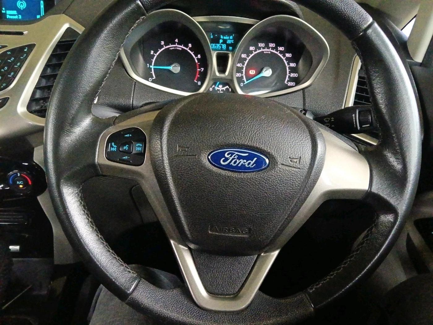 2015 Ford Ecosport TITANIUM 1.5L PETROL AT, Petrol, Automatic, 63,578 km, interior