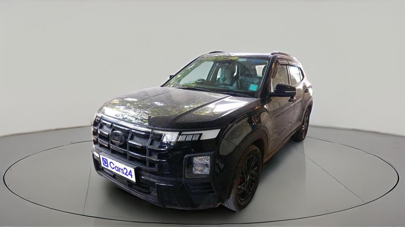 2024 Hyundai Creta SX (O) IVT KNIGHT 1.5 PETROL, Petrol, Automatic, 18,552 km, exterior