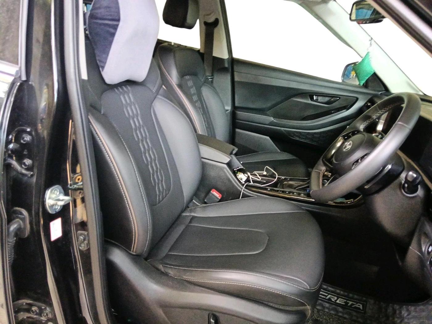 2024 Hyundai Creta SX (O) IVT KNIGHT 1.5 PETROL, Petrol, Automatic, 18,552 km, interior