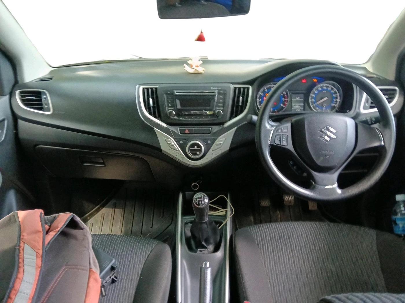 2018 Maruti Baleno DELTA PETROL 1.2, Petrol, Manual, 50,655 km, interior