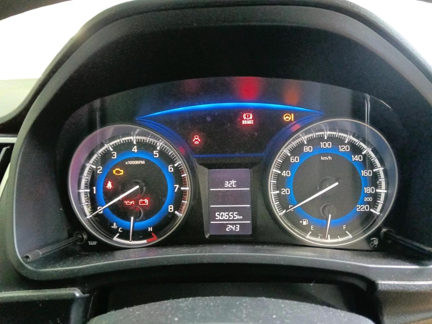 2018 Maruti Baleno DELTA PETROL 1.2, Petrol, Manual, 50,655 km, interior