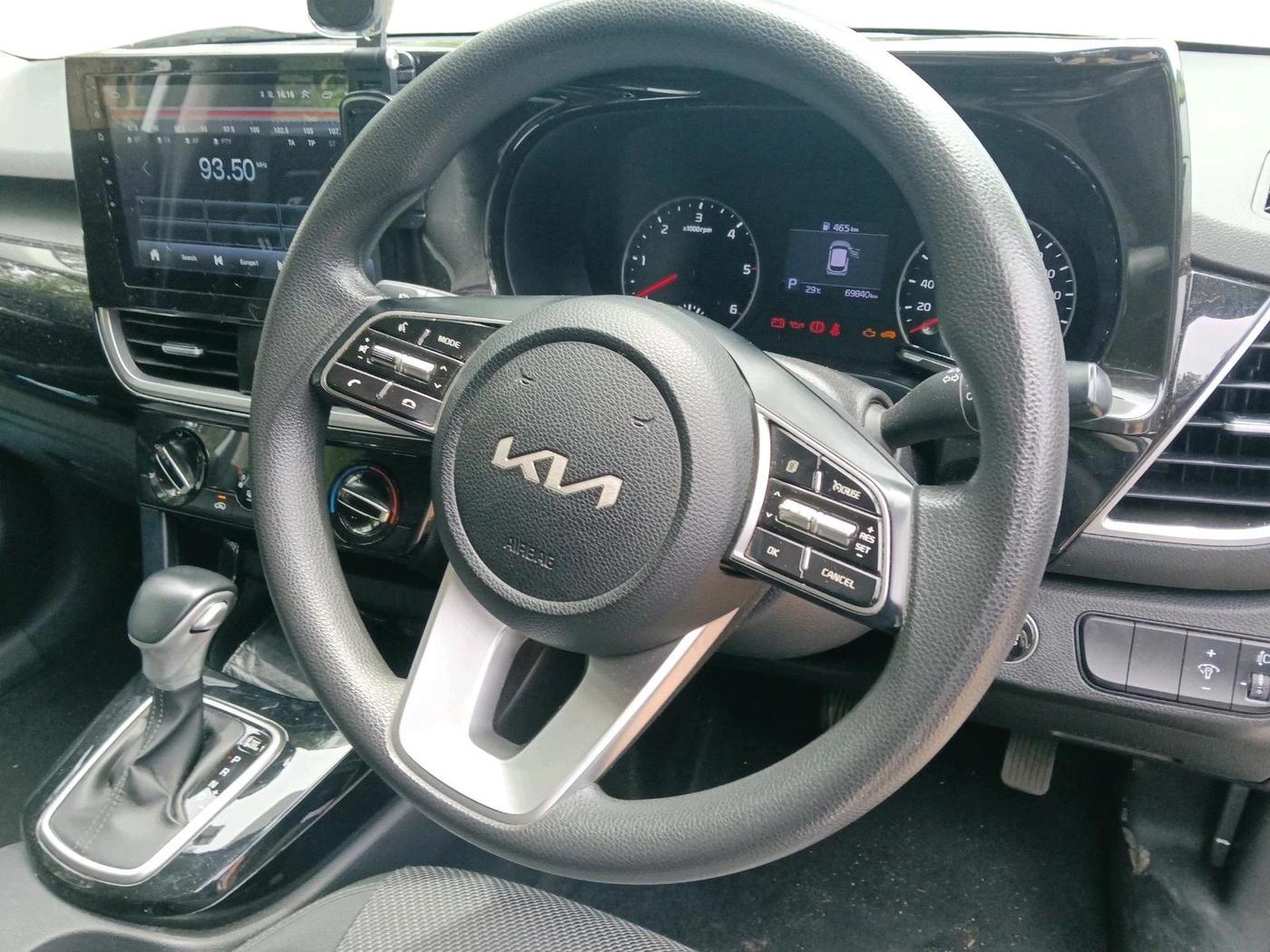 2022 KIA SELTOS HTK PLUS AT 1.5 DIESEL, Diesel, Automatic, 69,840 km, interior