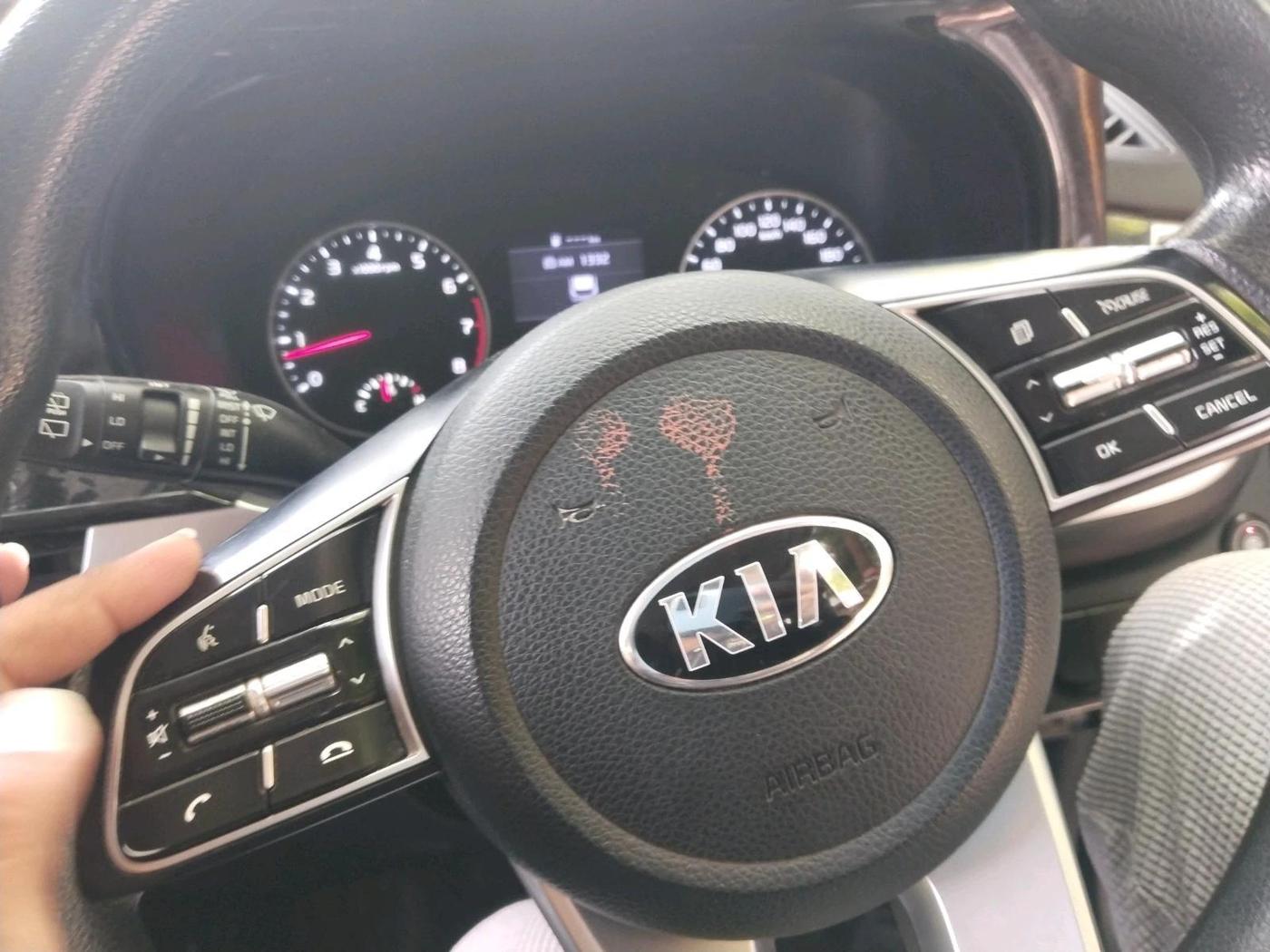 2021 KIA SELTOS HTK PLUS 1.5, CNG, Manual, 1,09,618 km, interior