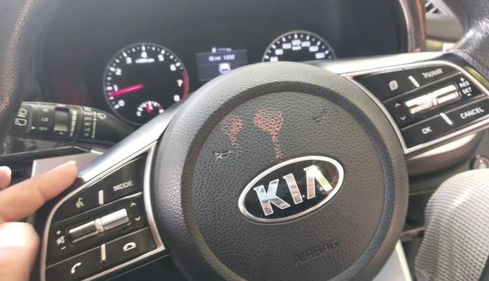 2021 KIA SELTOS HTK PLUS 1.5, CNG, Manual, 1,09,618 km, interior