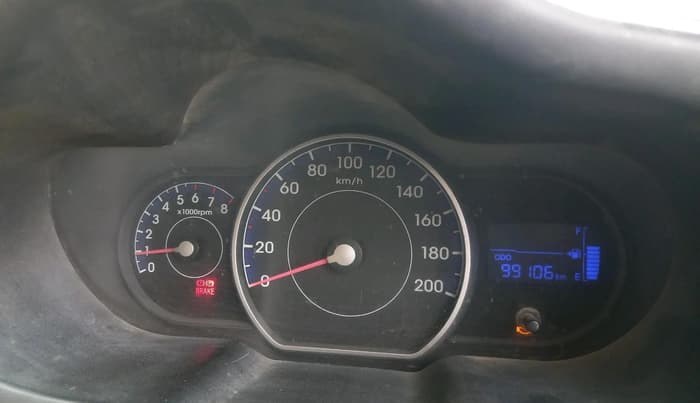 2012 Hyundai i10 MAGNA 1.1, CNG, Manual, 99,106 km, interior