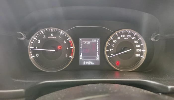 2025 Maruti BREZZA LXI S- CNG, CNG, Manual, 31,484 km, interior
