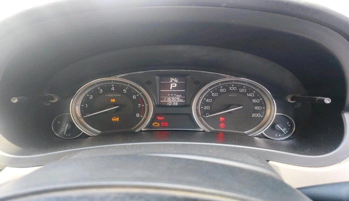 2017 Maruti Ciaz ALPHA  AT 1.4  PETROL, CNG, Automatic, 1,16,909 km, interior