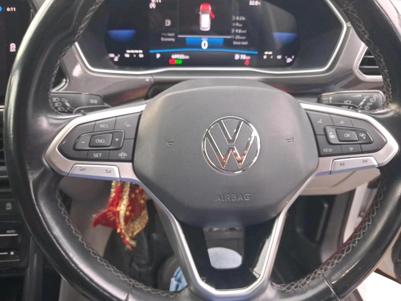 2023 Volkswagen TAIGUN TOPLINE 1.0 TSI AT, Petrol, Automatic, 49,935 km, interior