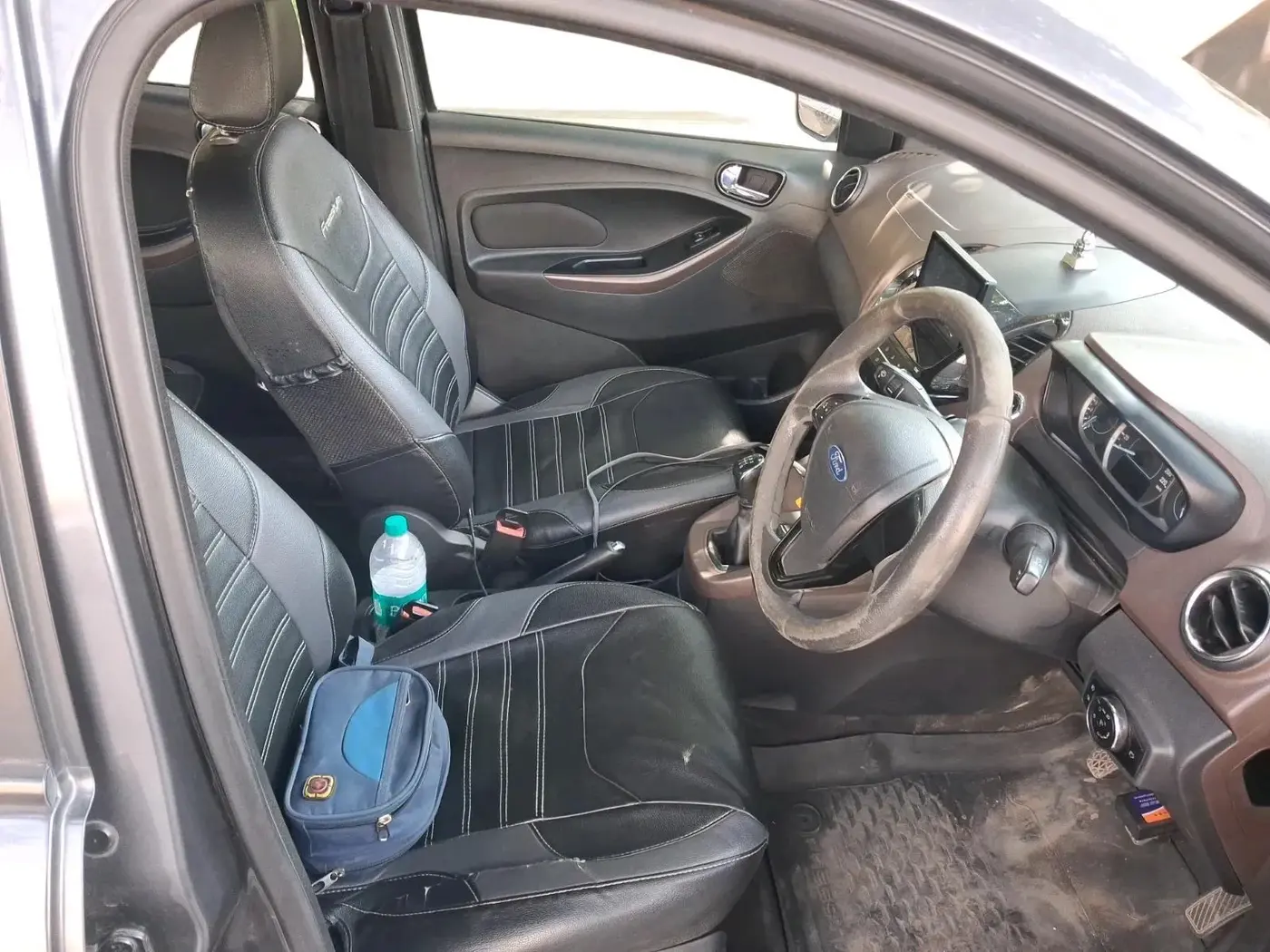 2018 Ford FREESTYLE TITANIUM 1.2 PETROL, Petrol, Manual, 1,27,849 km, interior