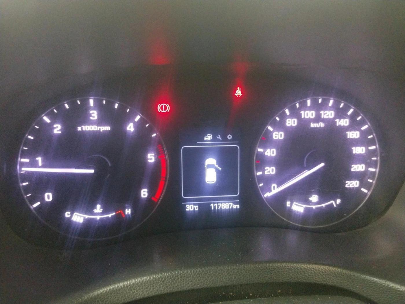 2016 Hyundai Creta SX PLUS 1.6 DIESEL, Diesel, Manual, 1,17,687 km, interior