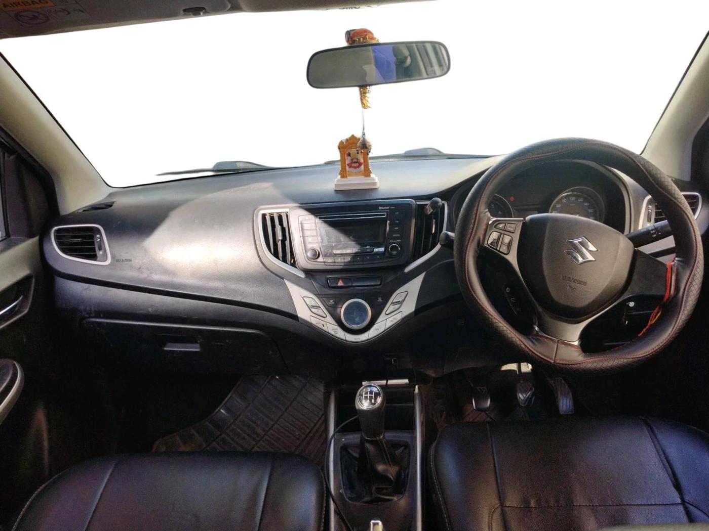 2017 Maruti Baleno DELTA PETROL 1.2, CNG, Manual, 80,195 km, interior