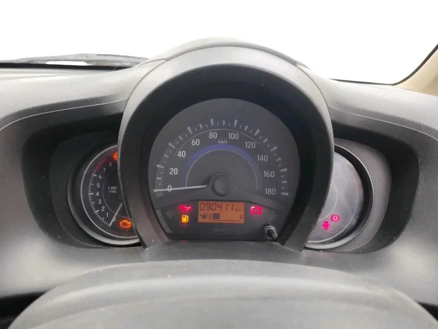 2015 Honda Brio S MT, CNG, Manual, 90,411 km, interior