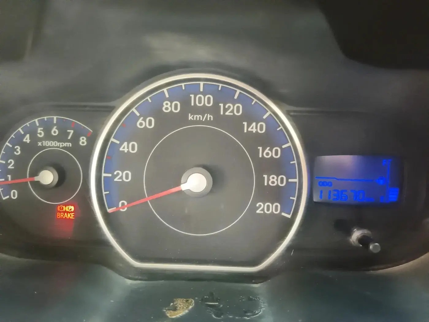 2011 Hyundai i10 MAGNA 1.2, CNG, Manual, 1,13,670 km, interior