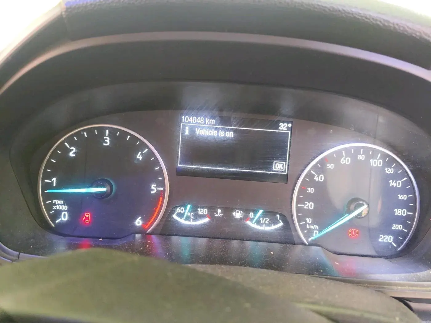 2018 Ford Ecosport TITANIUM 1.5L SPORTS(SUNROOF) DIESEL, Diesel, Manual, 1,04,048 km, interior