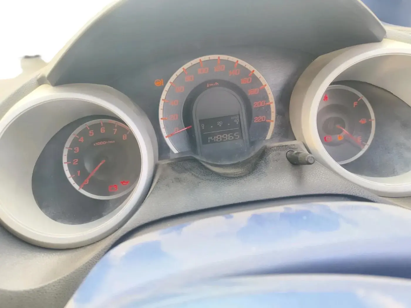 2011 Honda Jazz 1.2L I-VTEC BASE, CNG, Manual, 1,48,965 km, interior