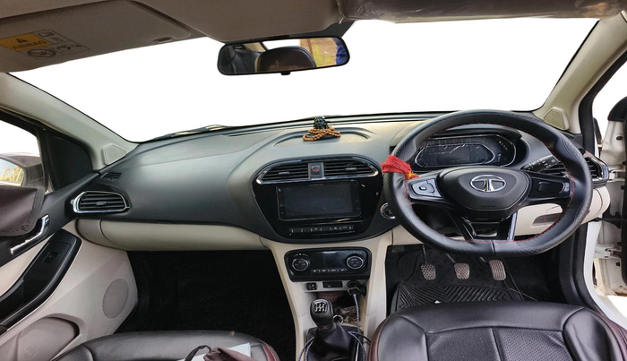 2023 Tata TIGOR XZ PLUS PETROL, CNG, Manual, 39,928 km, interior