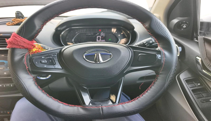 2023 Tata TIGOR XZ PLUS PETROL, CNG, Manual, 39,928 km, interior