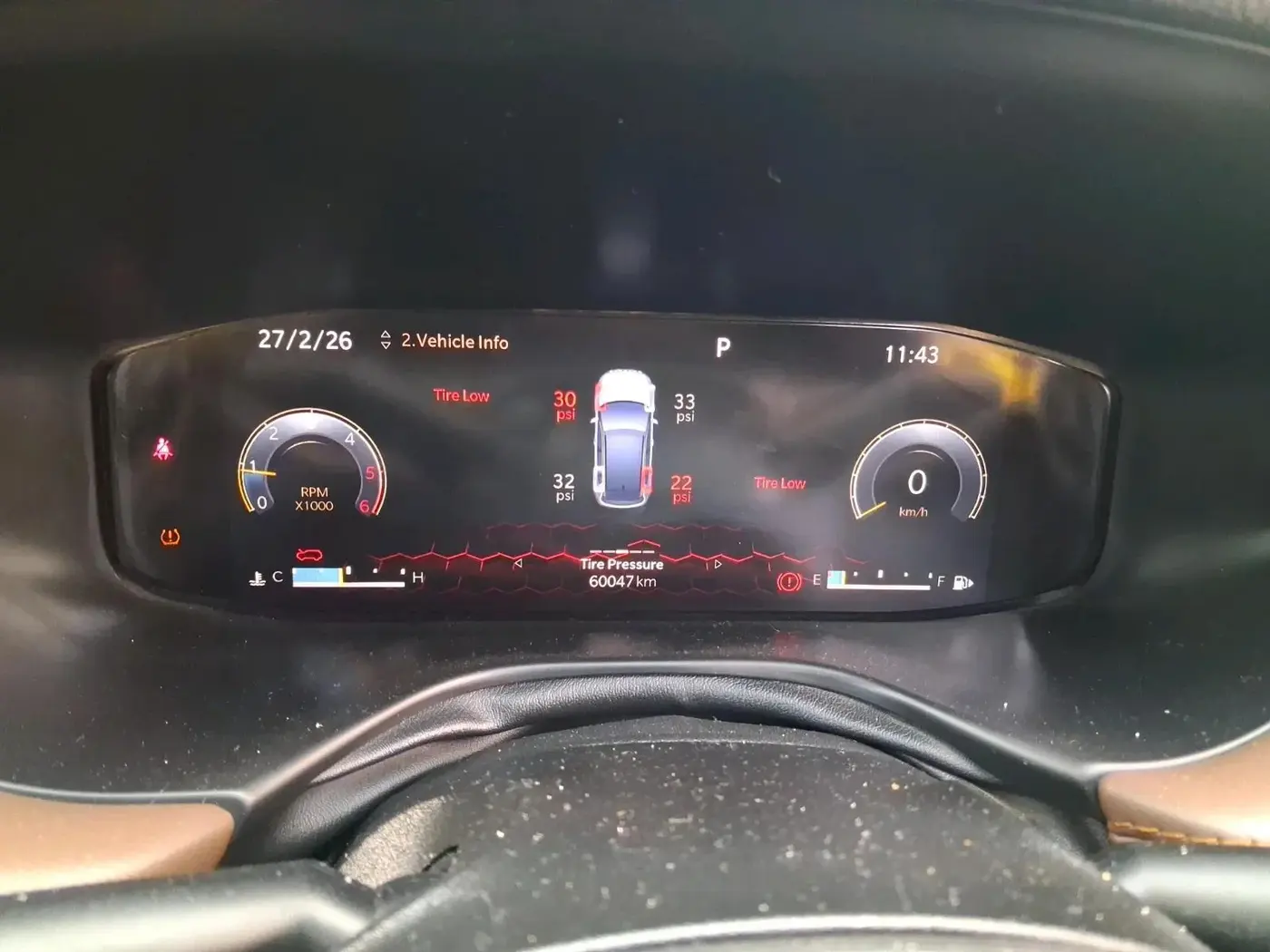 2022 Jeep MERIDIAN LIMITED (O) 4X2 AT, Diesel, Automatic, 60,047 km, interior