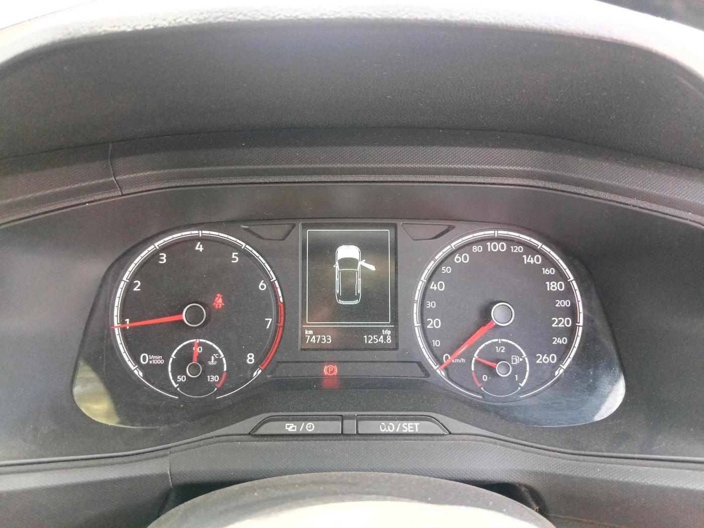 2021 Volkswagen TAIGUN COMFORTLINE 1.0 TSI MT, Petrol, Manual, 74,733 km, interior