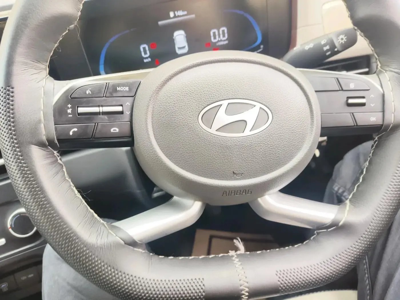 2025 Hyundai Creta E 1.5 DIESEL, Diesel, Manual, 10,136 km, interior