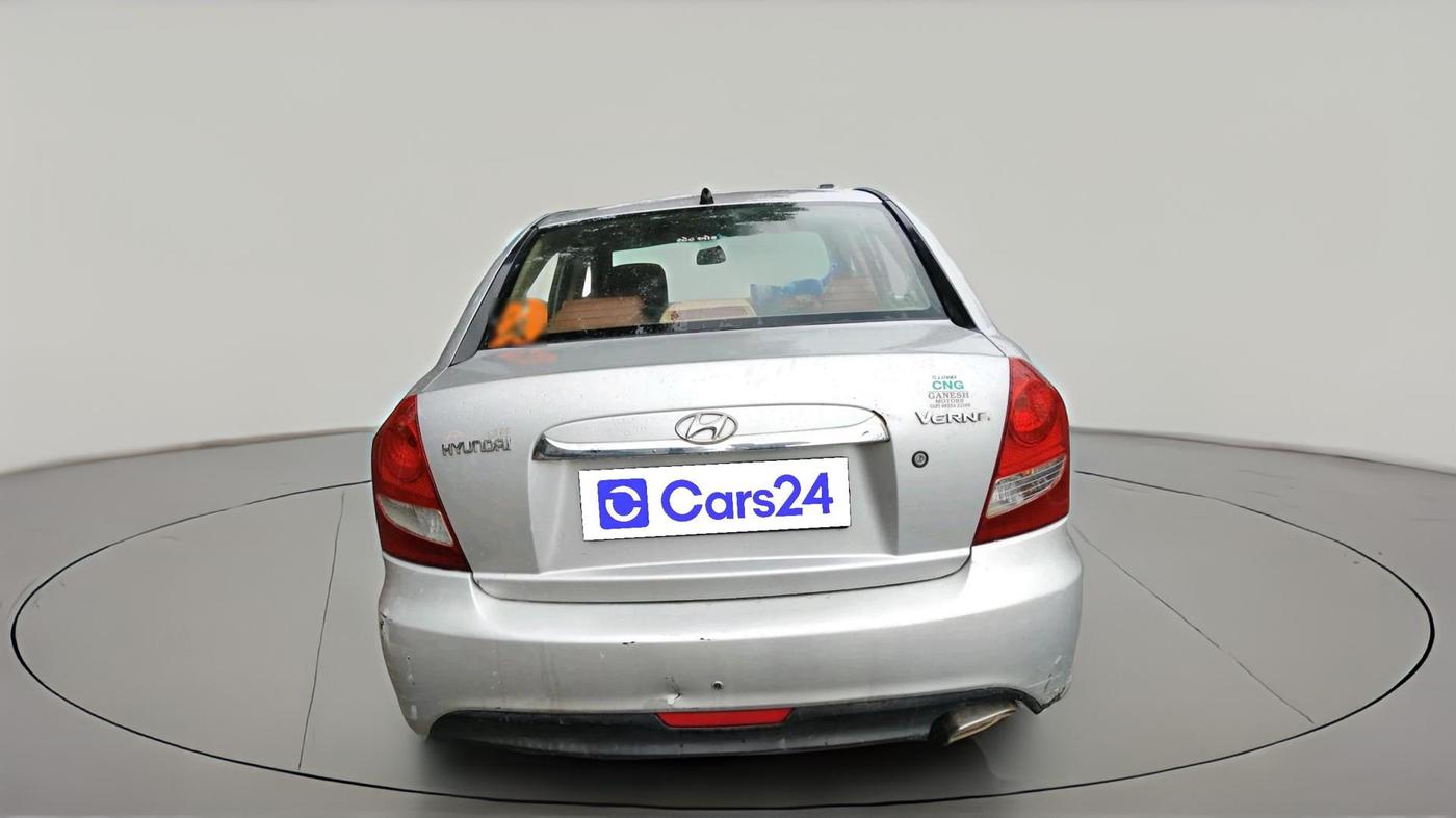 2011 Hyundai Verna TRANSFORM 1.6 SX VTVT, CNG, Manual, 78,673 km, exterior