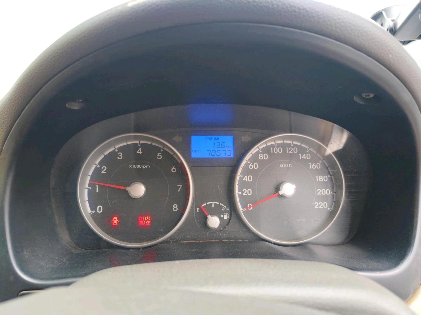 2011 Hyundai Verna TRANSFORM 1.6 SX VTVT, CNG, Manual, 78,673 km, interior