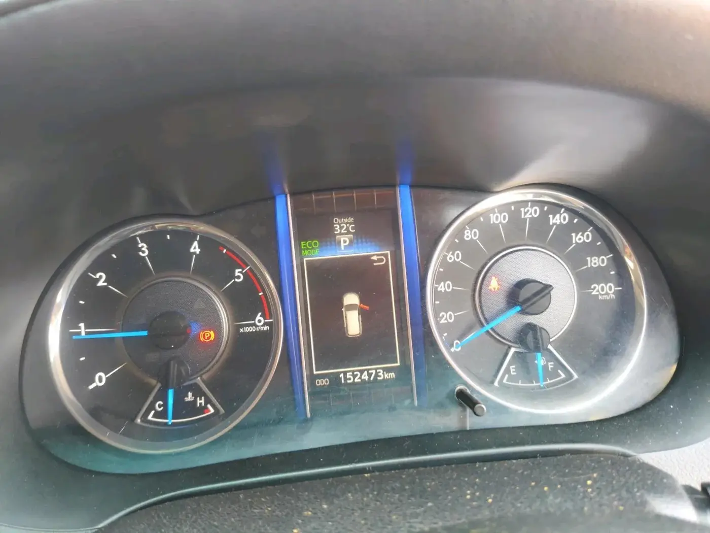 2017 Toyota Fortuner 2.8 4X2 AT, Diesel, Automatic, 1,52,473 km, interior