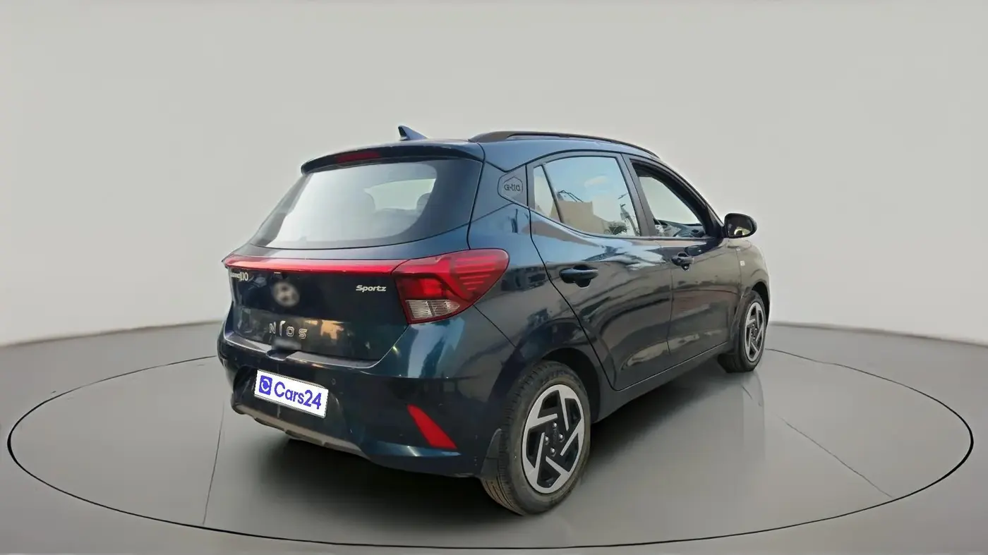 2023 Hyundai GRAND I10 NIOS SPORTZ AMT 1.2 KAPPA VTVT, Petrol, Automatic, 20,199 km, exterior