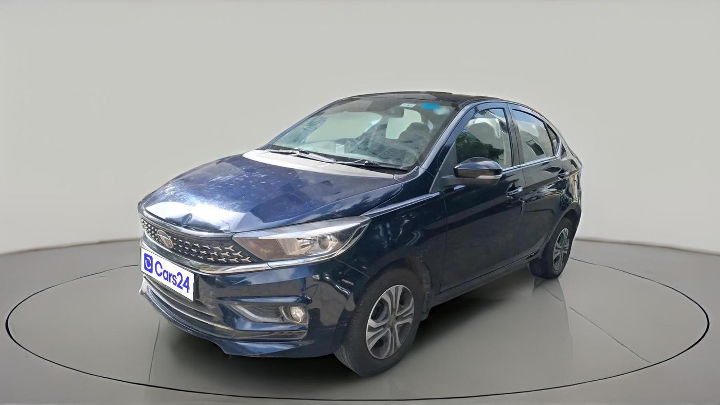 2022 Tata TIGOR XZ PLUS CNG, CNG, Manual, 88,855 km, exterior