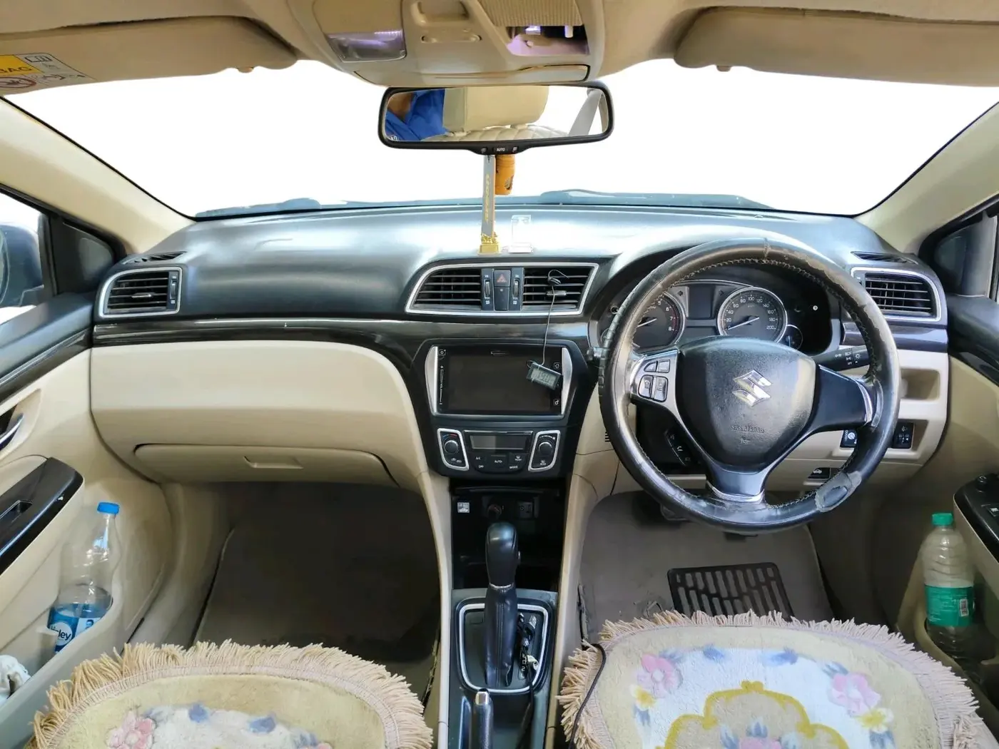 2017 Maruti Ciaz ALPHA  AT 1.4  PETROL, CNG, Automatic, 1,15,789 km, interior