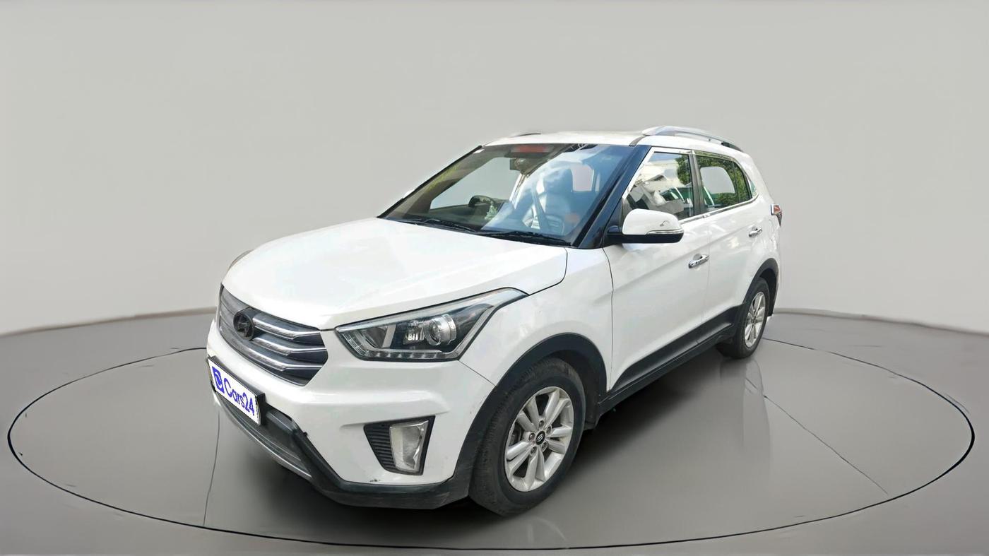 2016 Hyundai Creta SX PLUS AT 1.6 DIESEL, Diesel, Automatic, 1,31,317 km, exterior