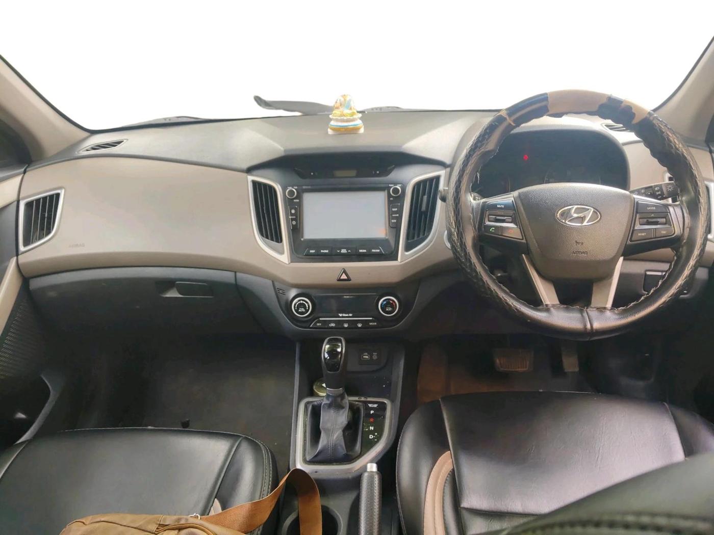 2016 Hyundai Creta SX PLUS AT 1.6 DIESEL, Diesel, Automatic, 1,31,317 km, interior