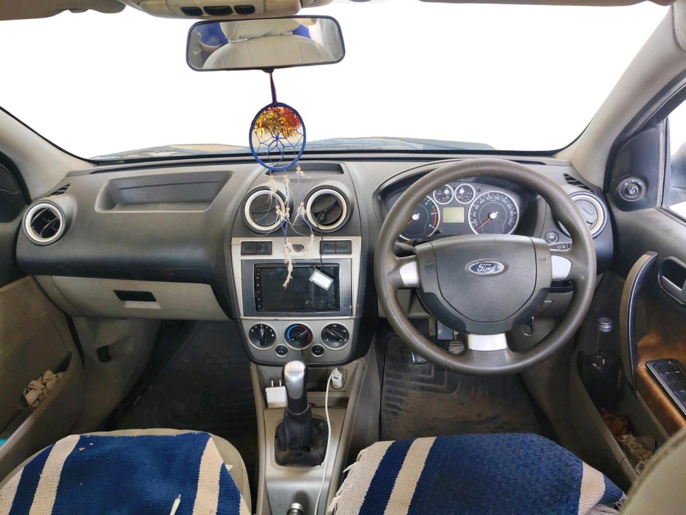 2008 Ford Fiesta ZXI 1.4 DIESEL, Diesel, Manual, 2,17,105 km, interior