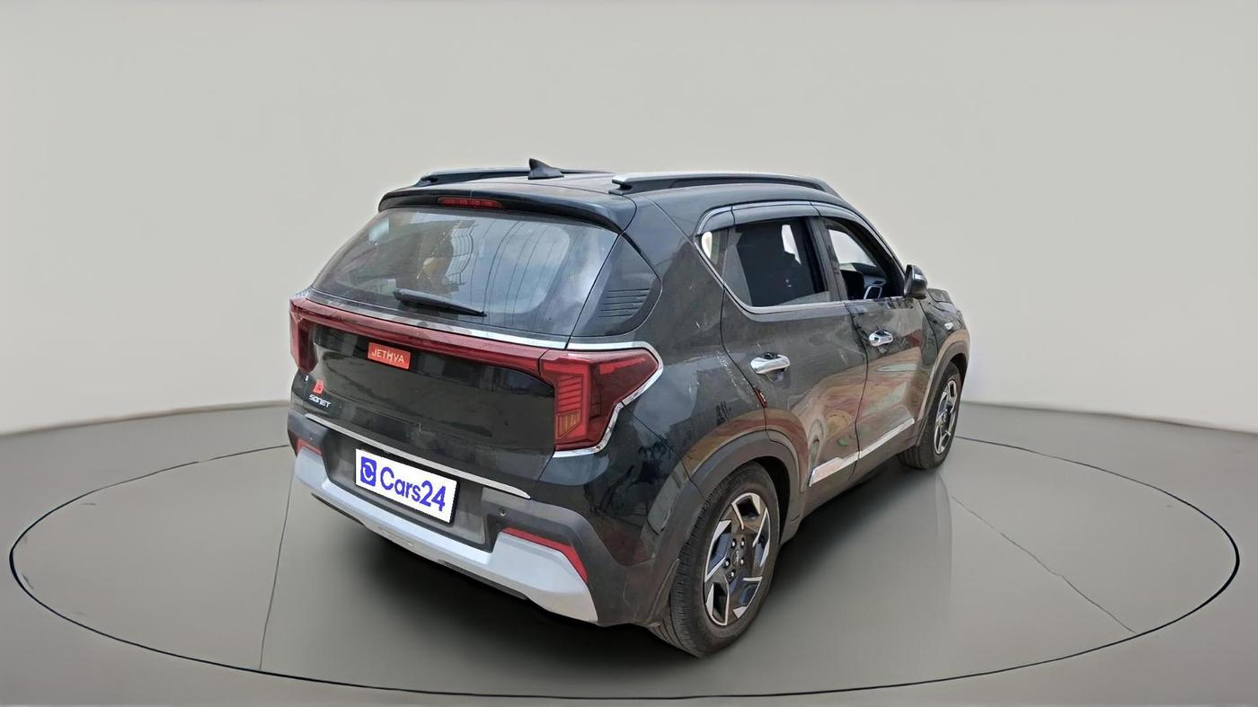 2024 KIA SONET HTK (O) 1.2 Petrol MT, CNG, Manual, 17,384 km, exterior