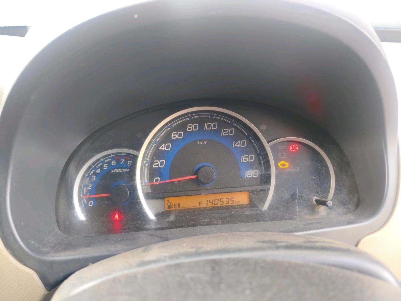 2017 Maruti Wagon R 1.0 VXI, CNG, Manual, 1,40,535 km, interior