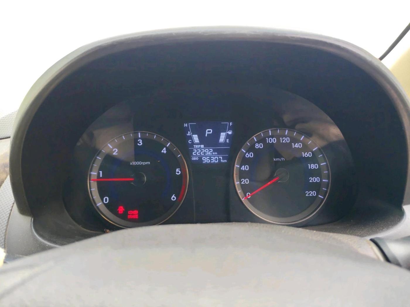 2016 Hyundai Verna 1.6 CRDI S AT, Diesel, Automatic, 96,307 km, interior