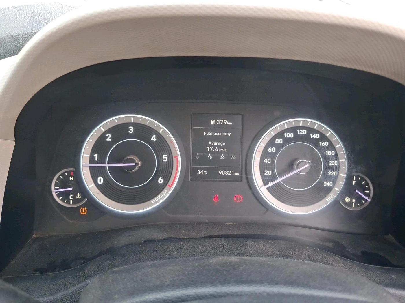 2020 Hyundai Creta SX 1.5 DIESEL, Diesel, Manual, 90,321 km, interior