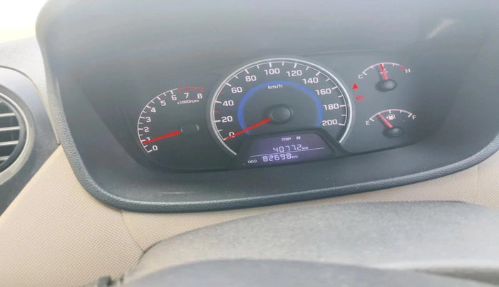 2017 Hyundai Grand i10 SPORTZ 1.2 KAPPA VTVT, CNG, Manual, 82,698 km, interior