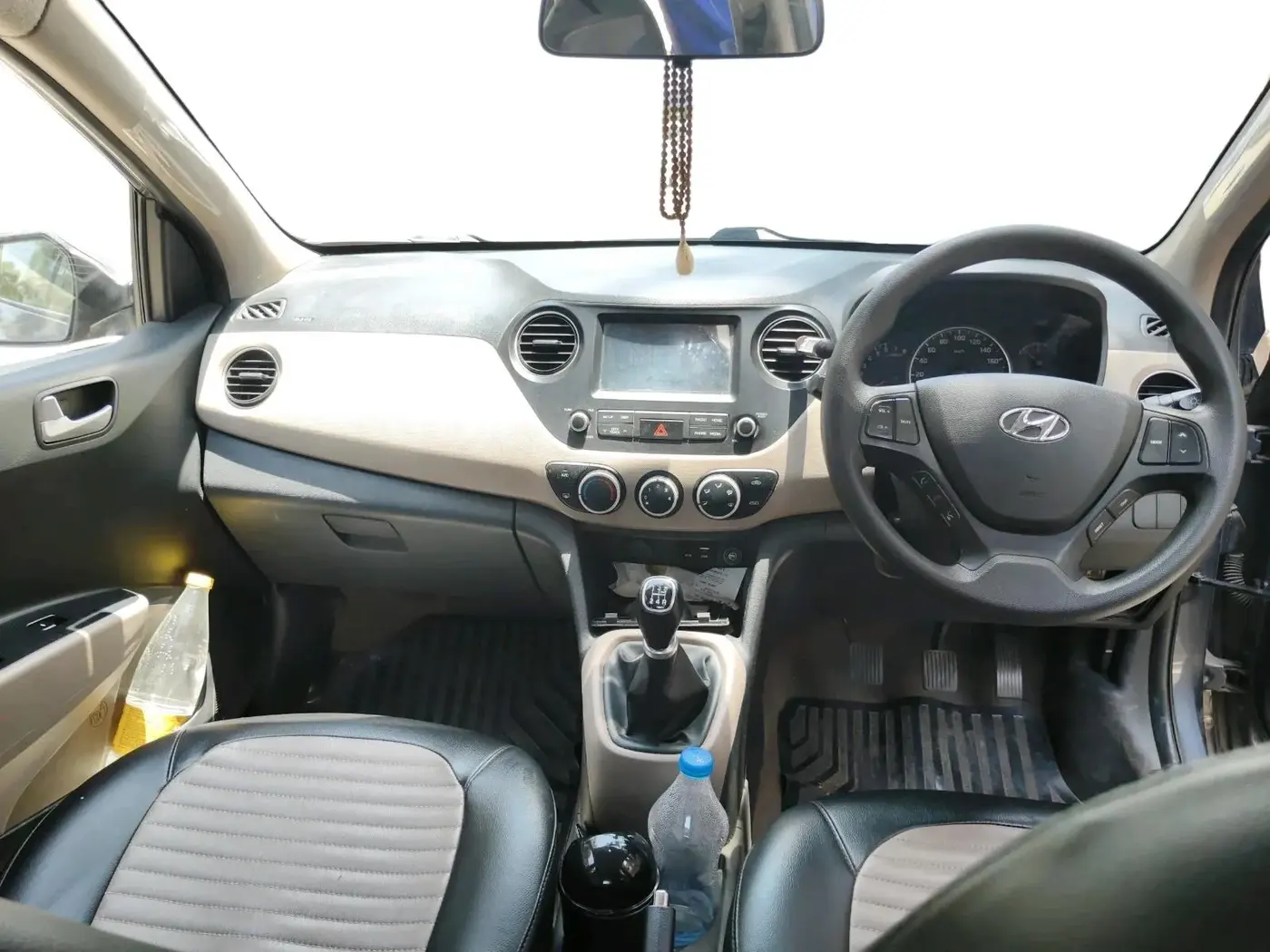 2018 Hyundai Grand i10 SPORTZ 1.2 KAPPA VTVT, CNG, Manual, 65,497 km, interior