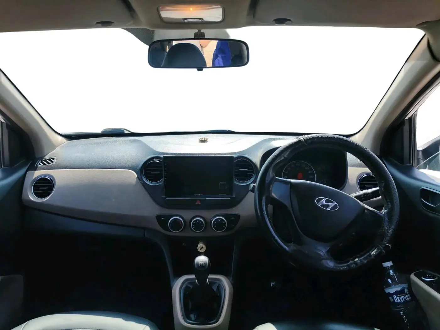 2016 Hyundai Grand i10 MAGNA 1.2 KAPPA VTVT, CNG, Manual, 1,60,003 km, interior