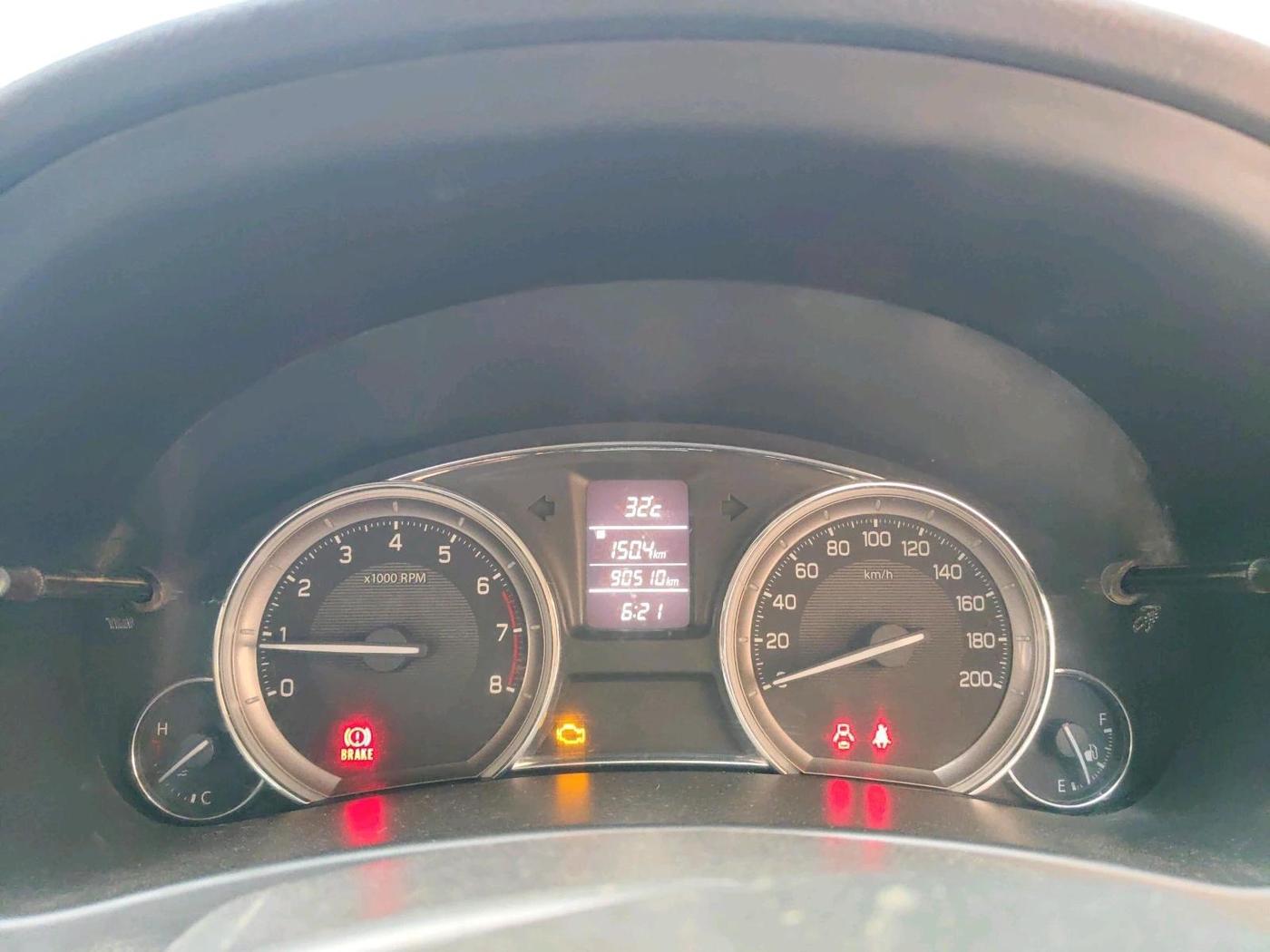 2017 Maruti Ciaz DELTA 1.4 MT PETROL, CNG, Manual, 90,510 km, interior