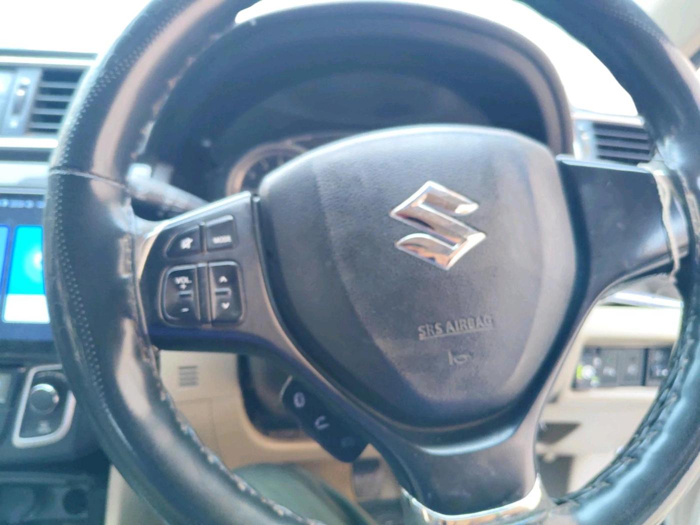 2017 Maruti Ciaz DELTA 1.4 MT PETROL, CNG, Manual, 90,510 km, interior