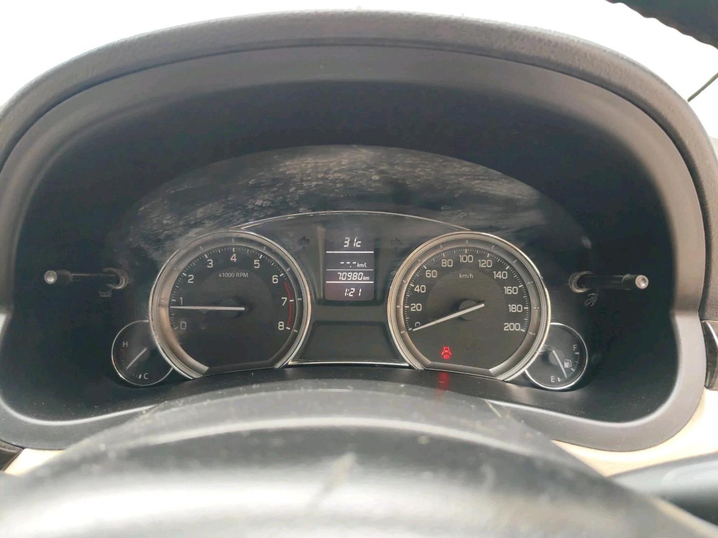 2018 Maruti Ciaz DELTA 1.5 SHVS MT PETROL, CNG, Manual, 70,980 km, interior