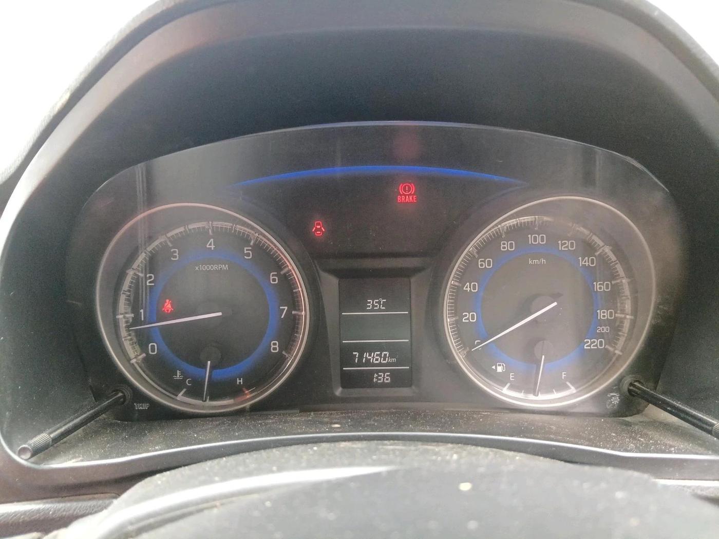 2016 Maruti Baleno DELTA PETROL 1.2, CNG, Manual, 71,460 km, interior