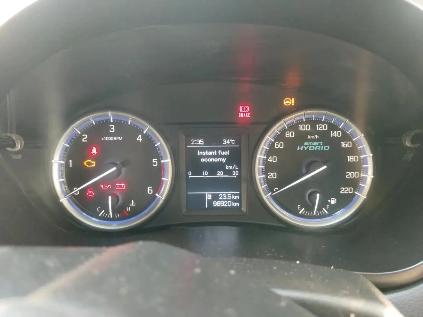 2017 Maruti S Cross DELTA 1.3, Diesel, Manual, 98,920 km, interior